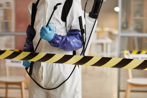 Professional Biohazard technician working in Visalia, CA
